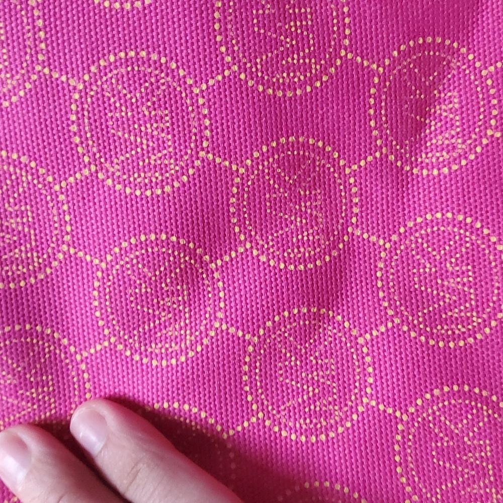 Michael Kors Pink Logo Canvas Tote - Picture 4 of 14